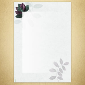 Designpapier Zweige