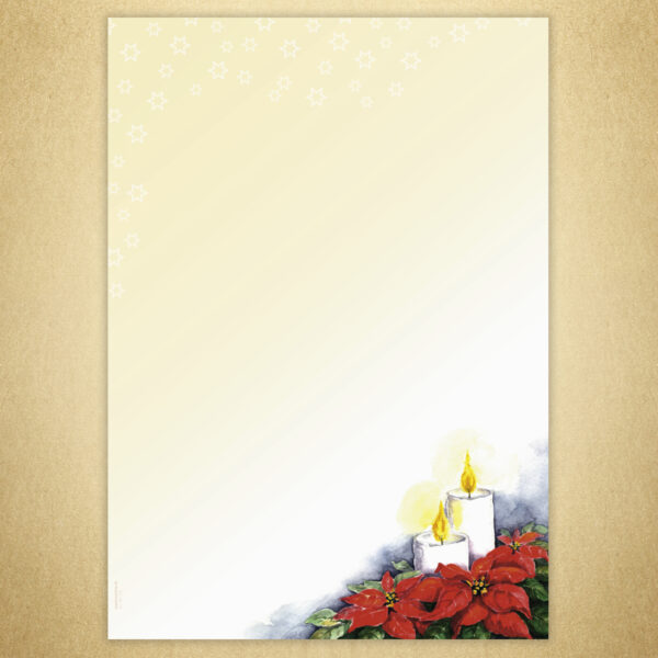 Weihnachtsbrief Adventsstern