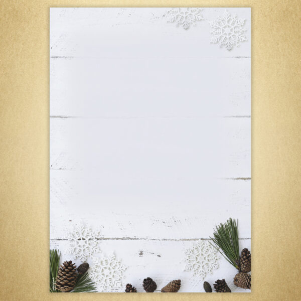 Weihnachtsbrief Winterkiefer