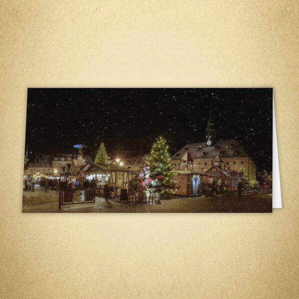 Weihnachtskarte Annaberger Weihnacht