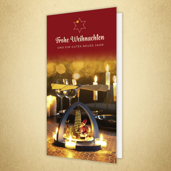 WK033 - Weihnachtsmannpyramide